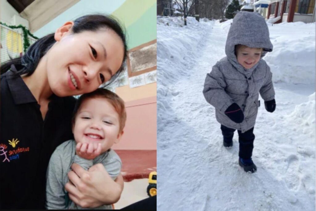 Pilar e a família se mudaram de Sidney para o Canadá e enfrentaram uma série de problemas