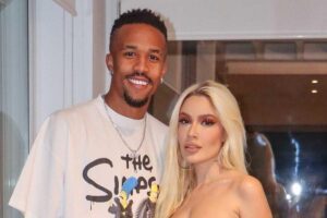 Karoline Lima contou que a gravidez foi planejada porque era um sonho de Éder Militão se tornar pai