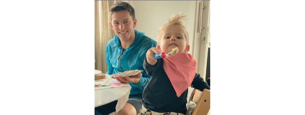 Karina Bacchi, Enrico e Amaury antes da separação do casal