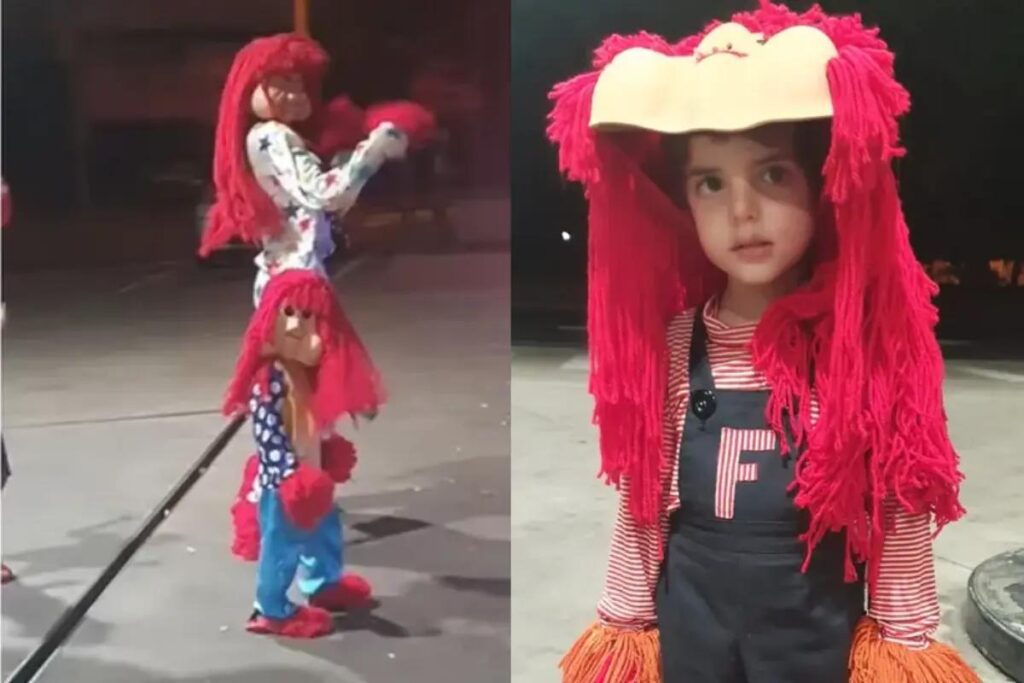 Lorenzo no vídeo em questão que bombou nas redes sociais