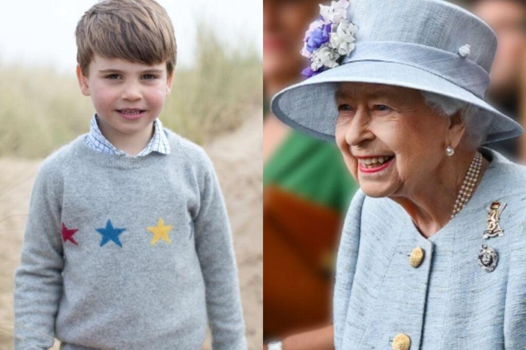 Louis é o filho mais novo do casal real