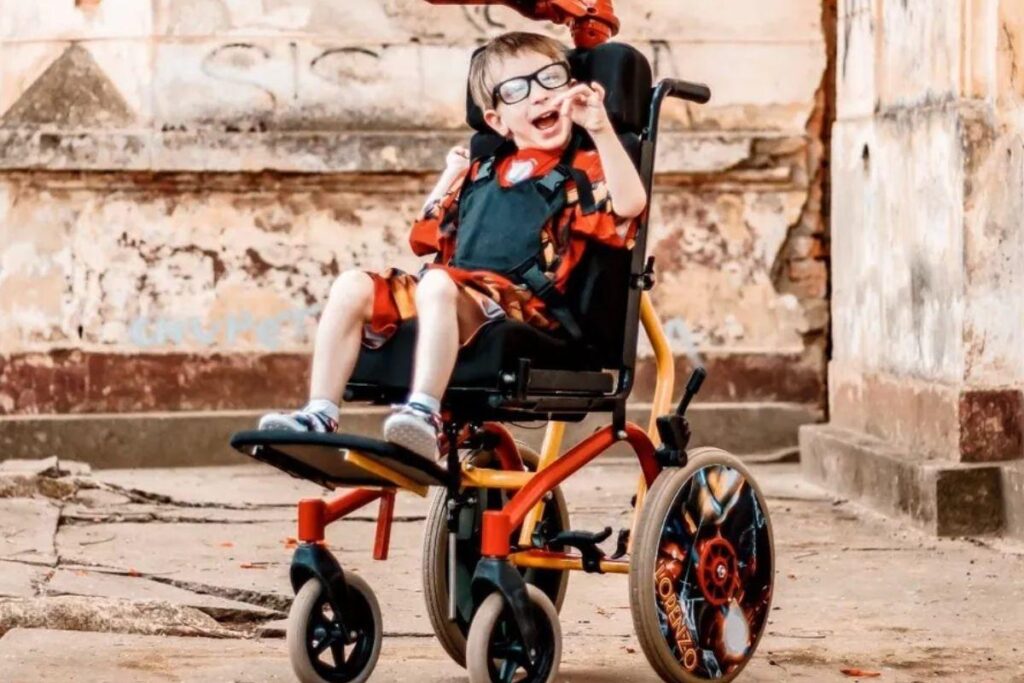 Lorenzo e o pai em Santa Catarina