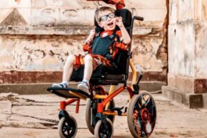 Lorenzo e o pai em Santa Catarina