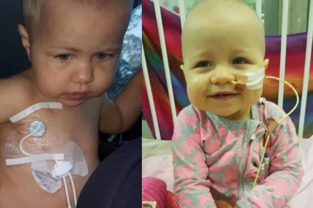 Brydee fez um transplante de medula óssea