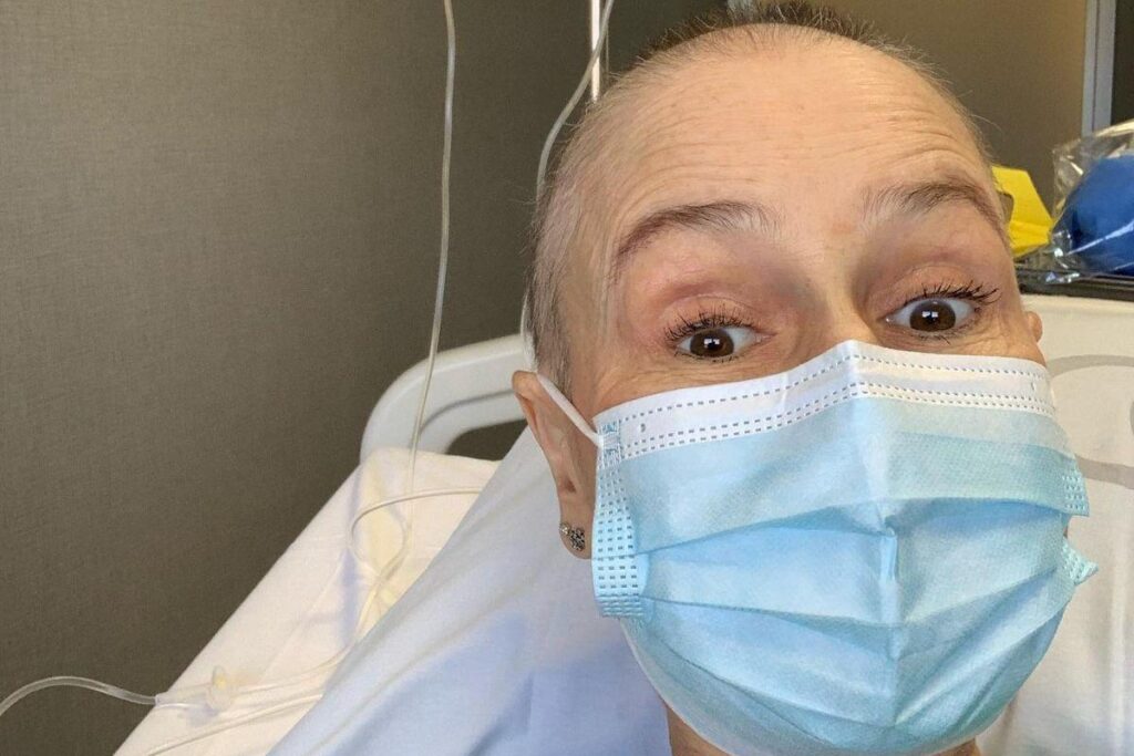Susana Naspolini está internada por conta de infecção e baixa imunidade há 6 dias