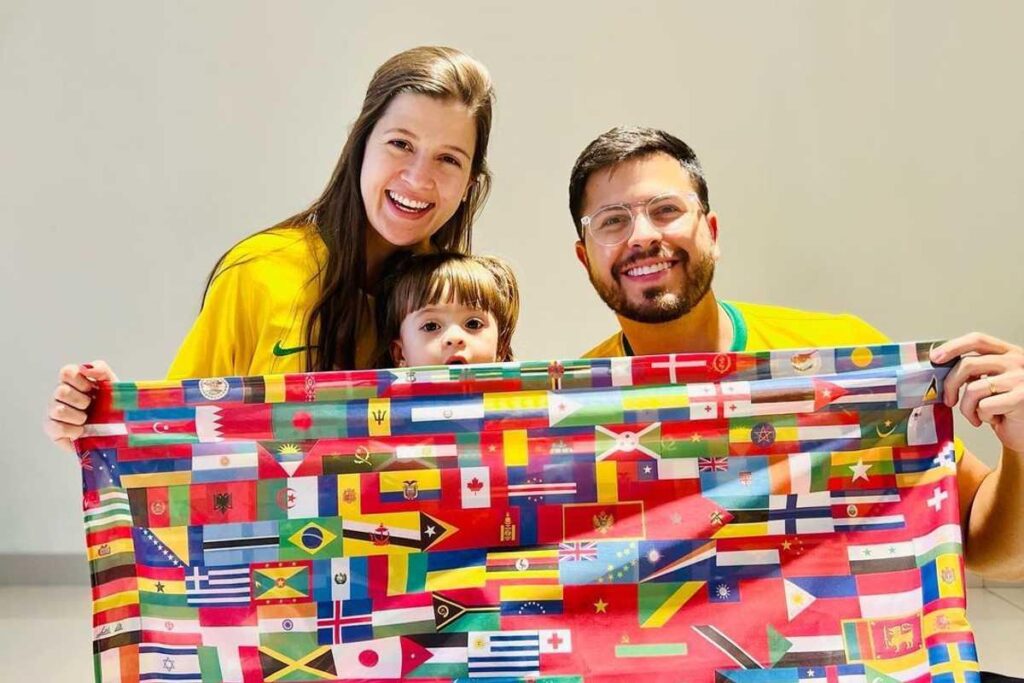 Casal de brasileiros entra pro Guinnes Book como mais jovem a conhecer o mundo inteiro