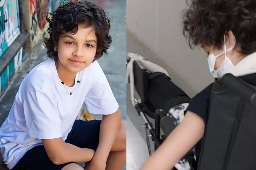 Gustavo Corasini aparece em cadeira de rodas após grave acidente