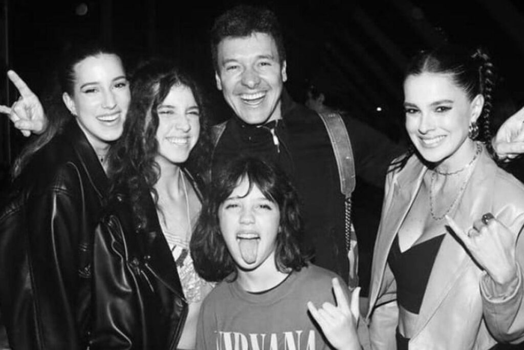 Rodrigo Faro e família