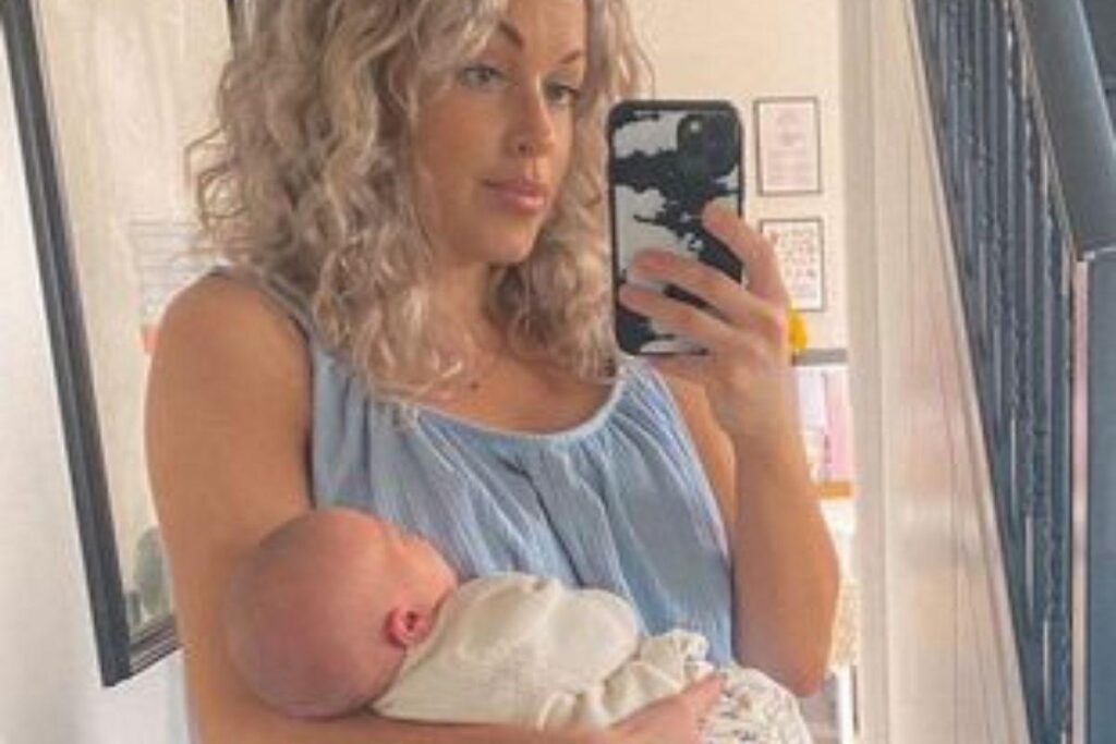 Rebecca contou em vídeo sobre como achou fascinante a mudança de cor do leite materno para atender às necessidades da filha que estava doente