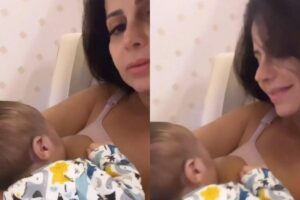 Viviane Araujo em registros feitos nas redes sociais