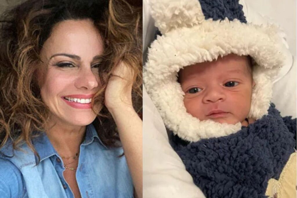 Joaquim em um dos cliques feitos pela mãe, Viviane Araujo