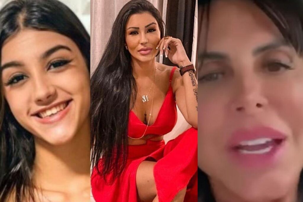 Anna Beatryz, 18, e sua mãe Jenny Miranda