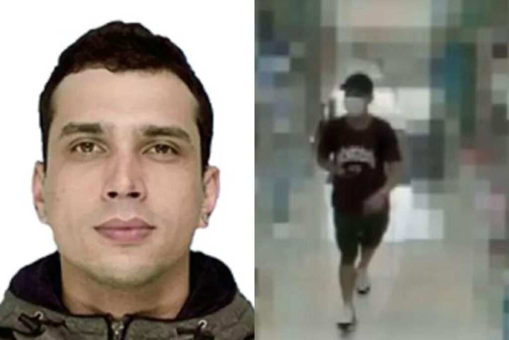 Polícia encontra faca suja de sangue usada para esfaqueá-las no pescoço e peito ( Foto: Reprodução/G1)