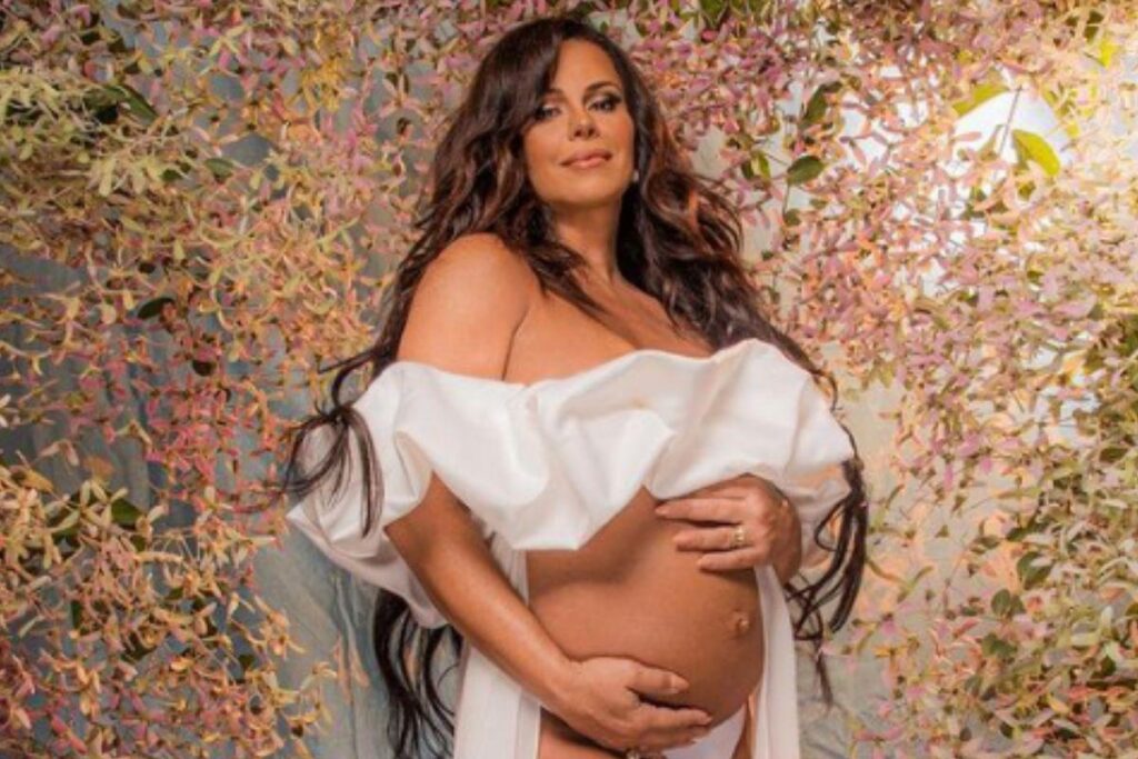 Viviane Araujo teve seu primeiro filho aos 47 anos