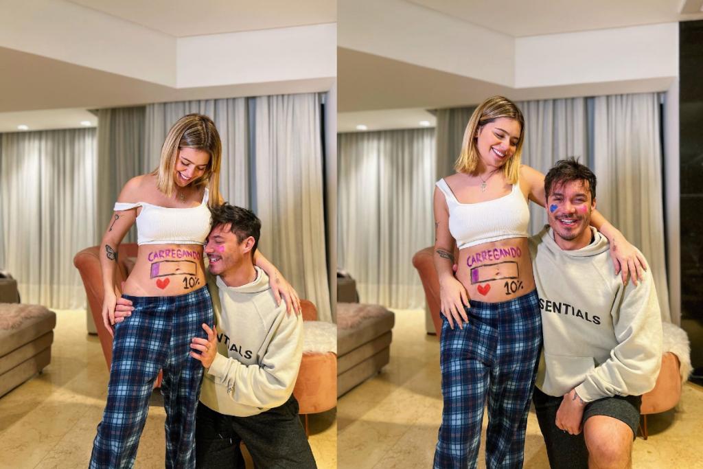 Viih Tube e Eliezer anunciam gravidez do primeiro filhos juntos
