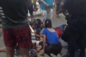 Criança foi atropelada ao sair da escola