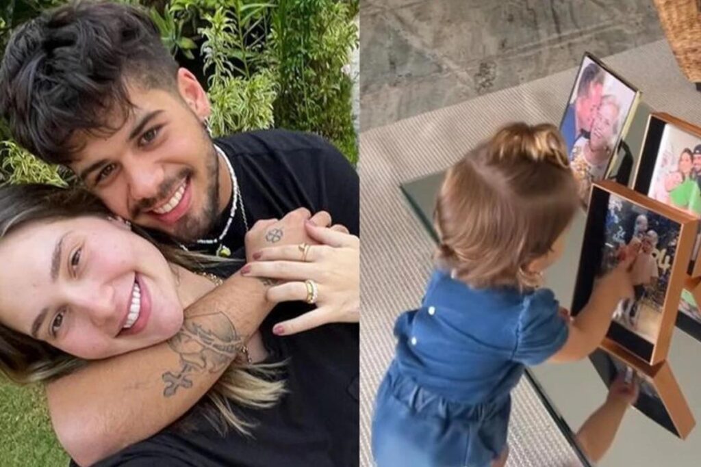 Maria Alice reconhece foto do pai