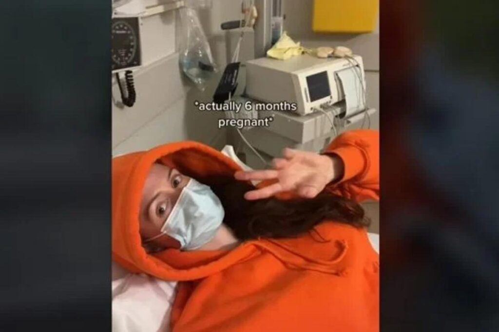 Influencer descobre gravidez aos 6 meses