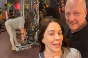 Claudia Raia anunciou a gestação nas redes sociais nesta semana