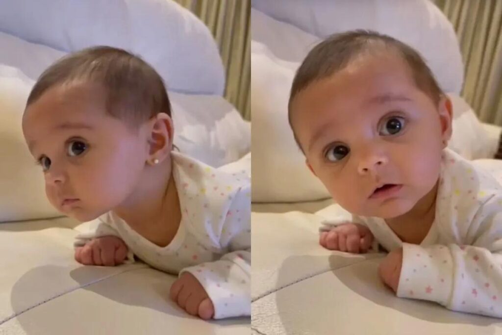 O tummy time, também chamado de “momento de bruços”, é um exercício de desenvolvimento motor para o bebê