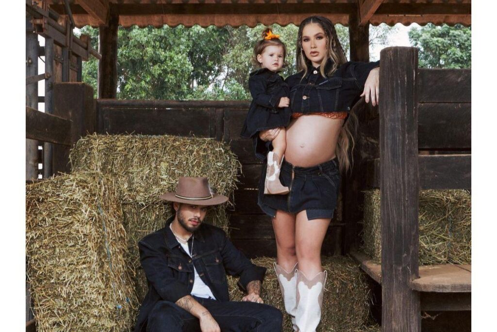 Virgínia mostra primeiras fotos da chegada da filha