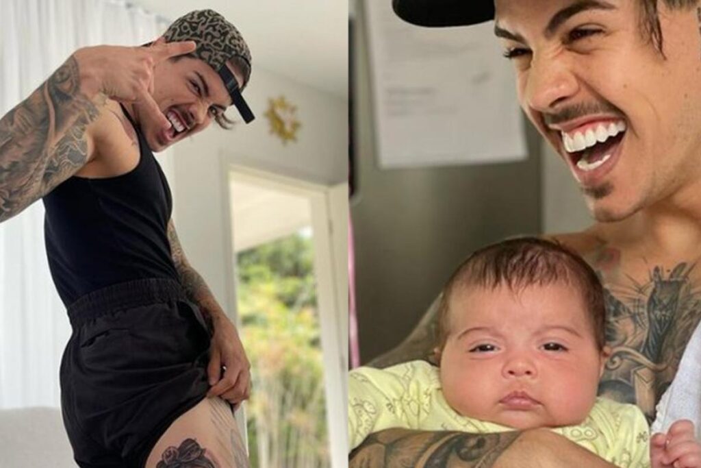 Detalhes da tatuagem de Biel