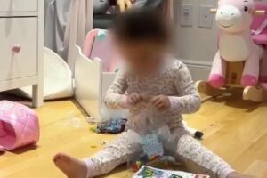 A mãe compartilhou o truque que usa para fazer a filha organizar os brinquedos
