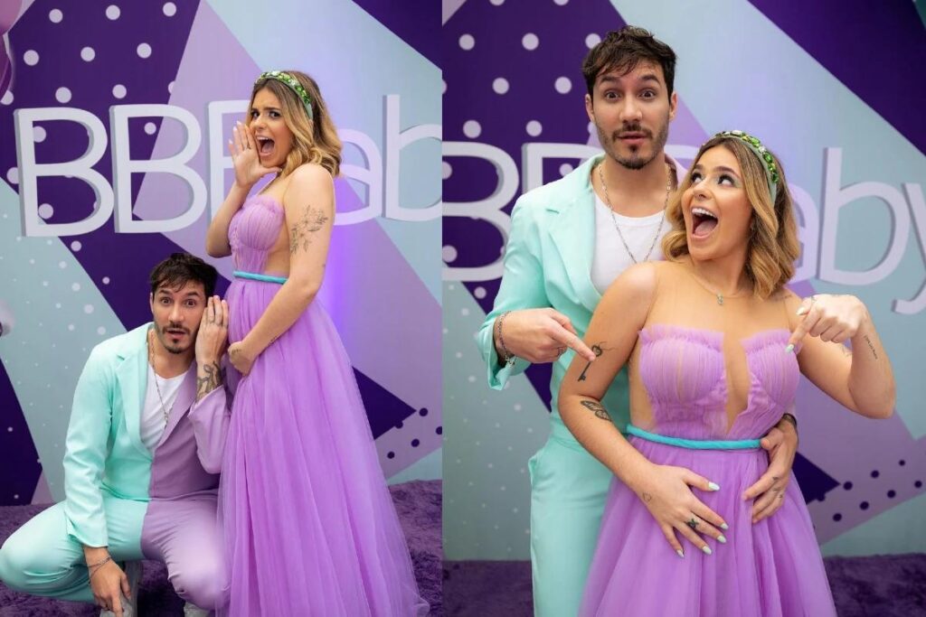 Casal revelou o nome da filha