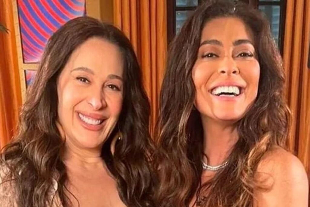 Claudia Raia engravidou aos 55 anos e está sendo muito bem paparicada pelos amigos