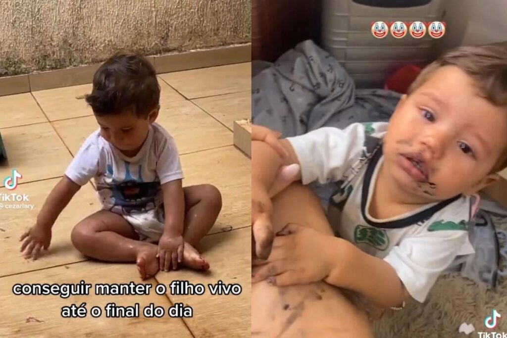 Além de serrem divertidas, as bolhas de são estimulam a curiosidade da criança