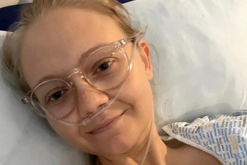 Nicola Cameron engravidou depois de parar de tomar pílula. Os médicos disseram a ela que poderia estar causando problemas com o colo do útero, o que a deixou com muita dor