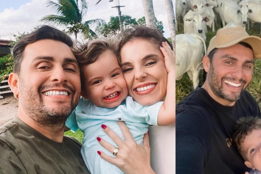 Mano Walter e José conferindo a criação bem de perto