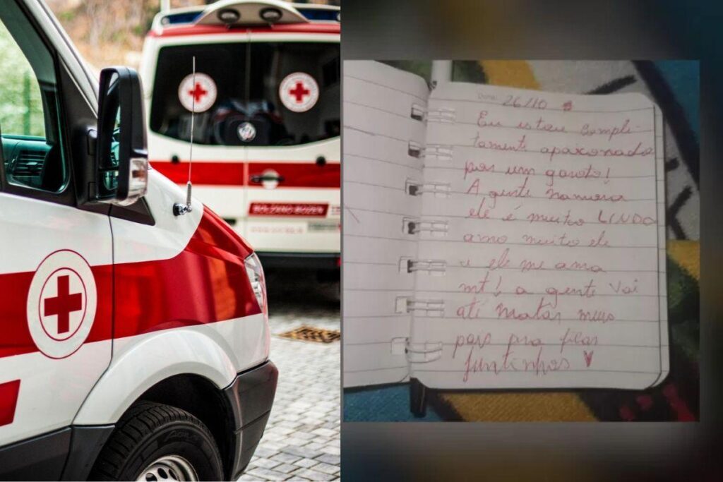 O Samu foi chamado para encaminhar os feridos para o hospital