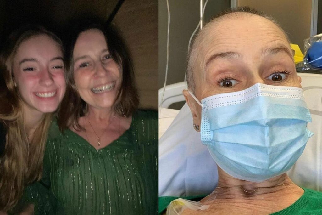 Susana Naspolini estava internada por conta do câncer