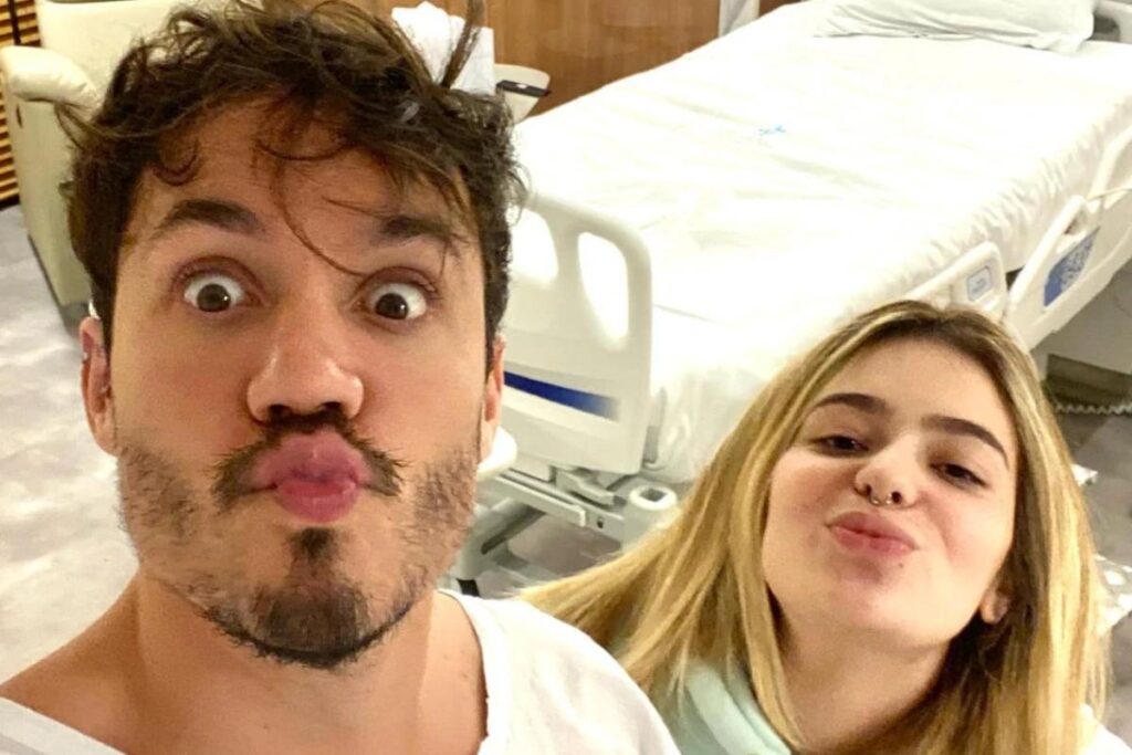 Eliezer disse que o tamanho da barriga não era por conta do bebê que estão esperando