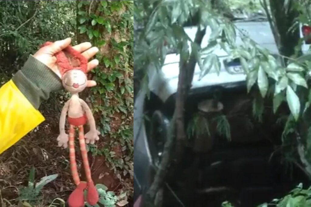 Crianças ficam desaparecidas após acidente