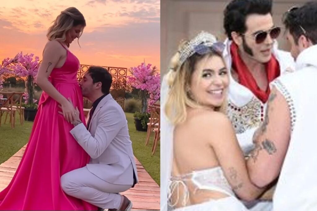 Os dois estão esperando o primeiro filho juntos