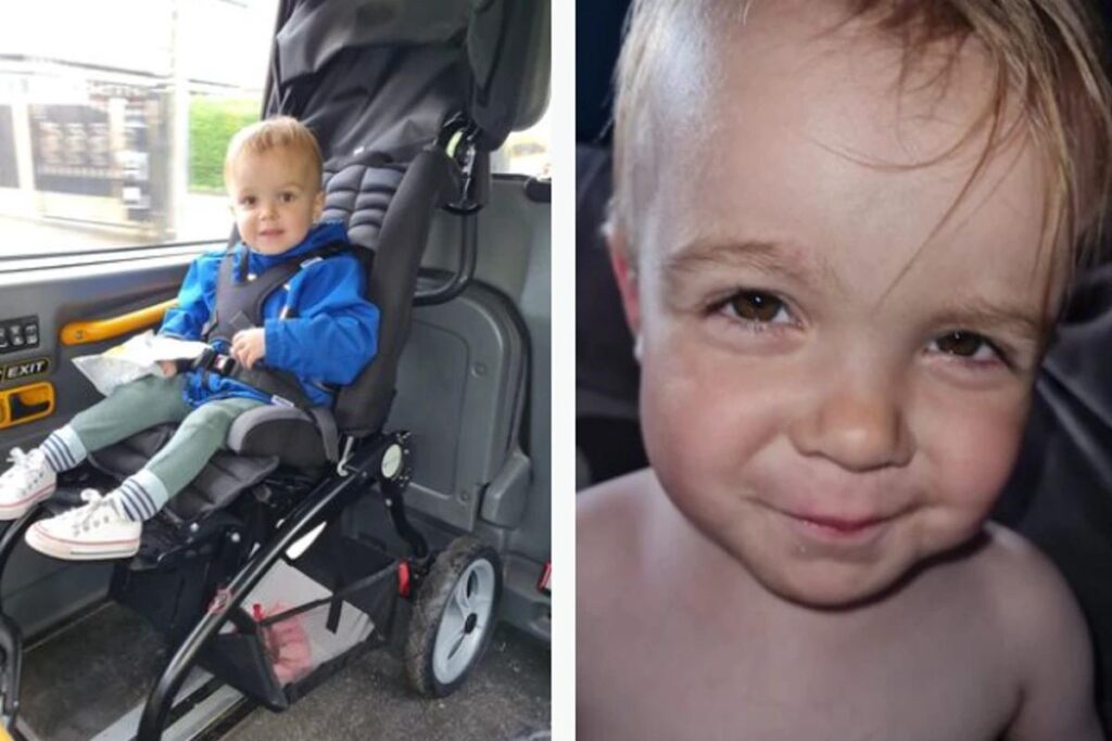 O bebê Buddy foi diagnosticado com a doença aos nove meses