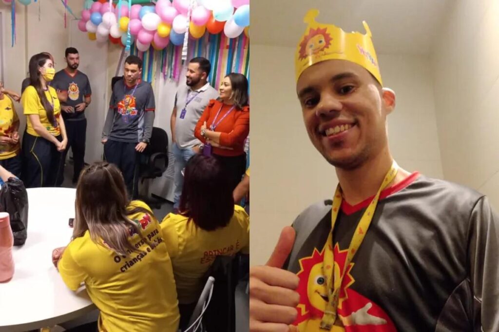 Renan é um dos funcionários mais queridos pelos integrantes do time