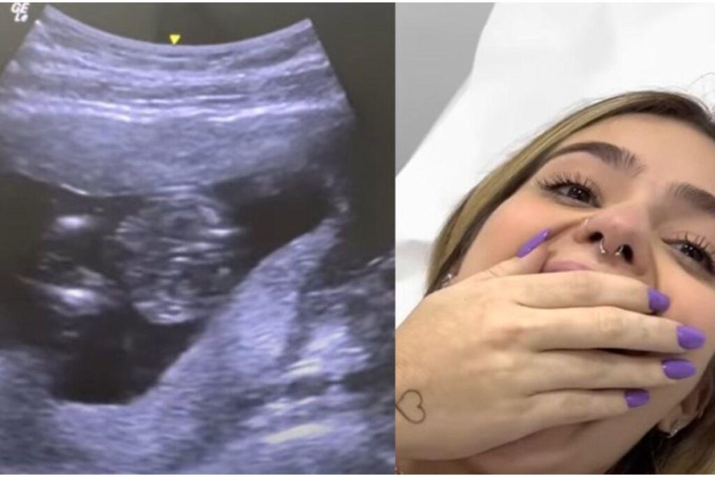 Viih Tube se emociona ao ver ultrassom da filha