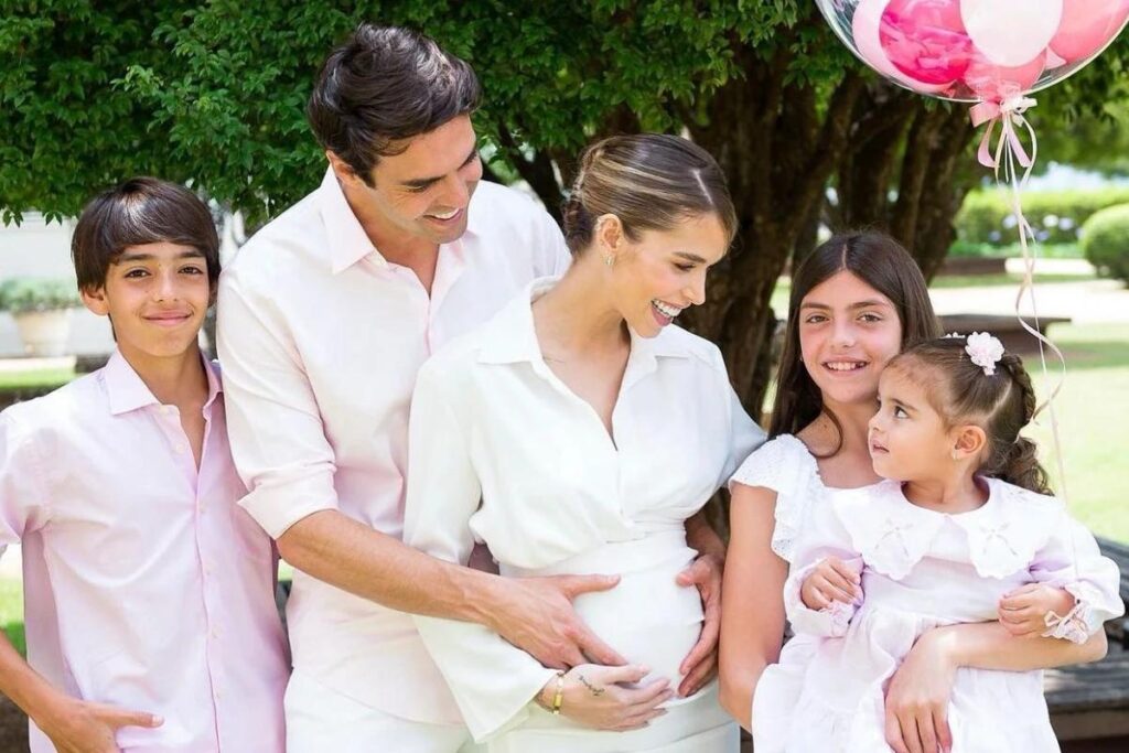 Carol Dias conta como escolheu o nome da segunda filha com o marido Kaká