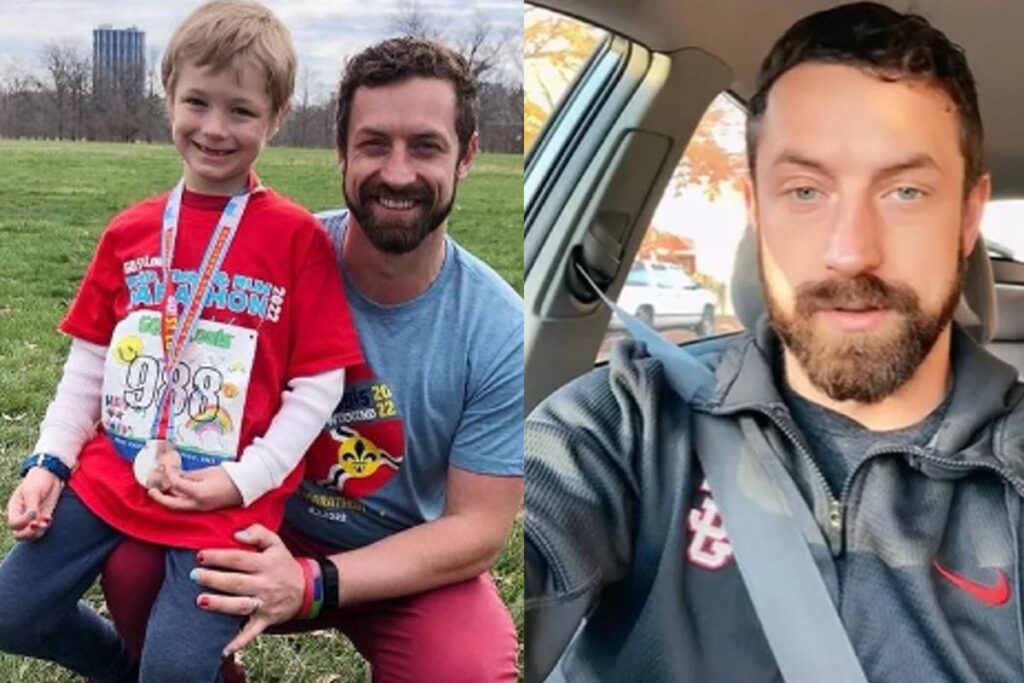 O pai fez um relato através de vídeo