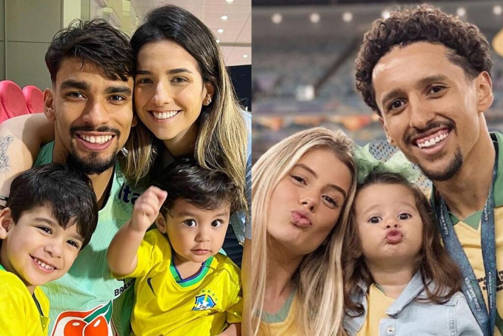 Família de Marquinhos também marca presença para ver o campeonato