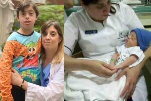 Bebê foi abandonado por seus pais por ter Síndrome de Down