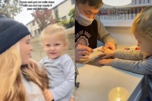 Mãe é criticada por levar filho de 3 anos para pintar as unhas: “Absurdo”