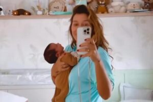 Gabriela Pugliesi conta ter preguiça de treinar após dar à luz seu primeiro filho: “Prioridades”