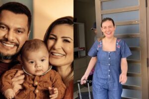 Andressa Urach quis envolver o filho bebê em ritual religioso