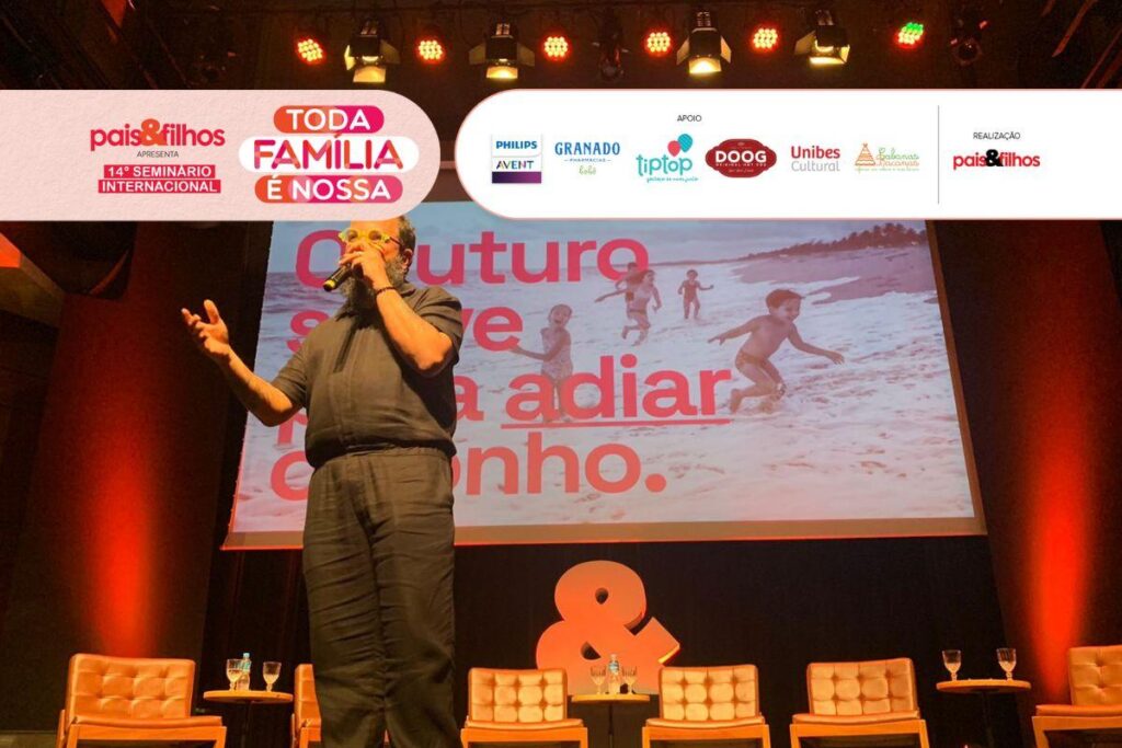 Peu Fonseca participou do 14° Seminário Internacional Pais&Filhos