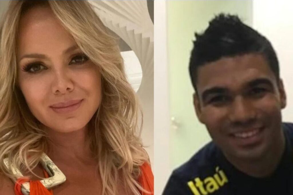 Em tempos de Copa, Eliana relembra foto antiga do filho com o jogador Casemiro: ”Viva o Brasil!”