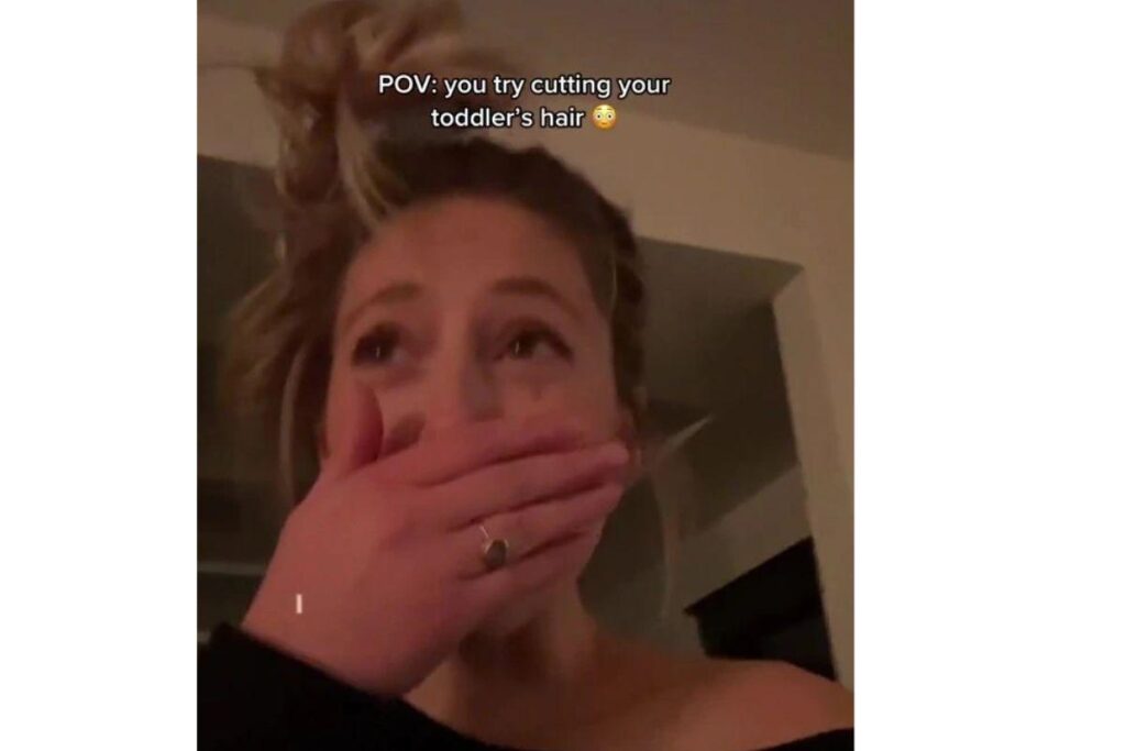 Mãe virazliza no Tik Tok ao mostrar o corte da filha